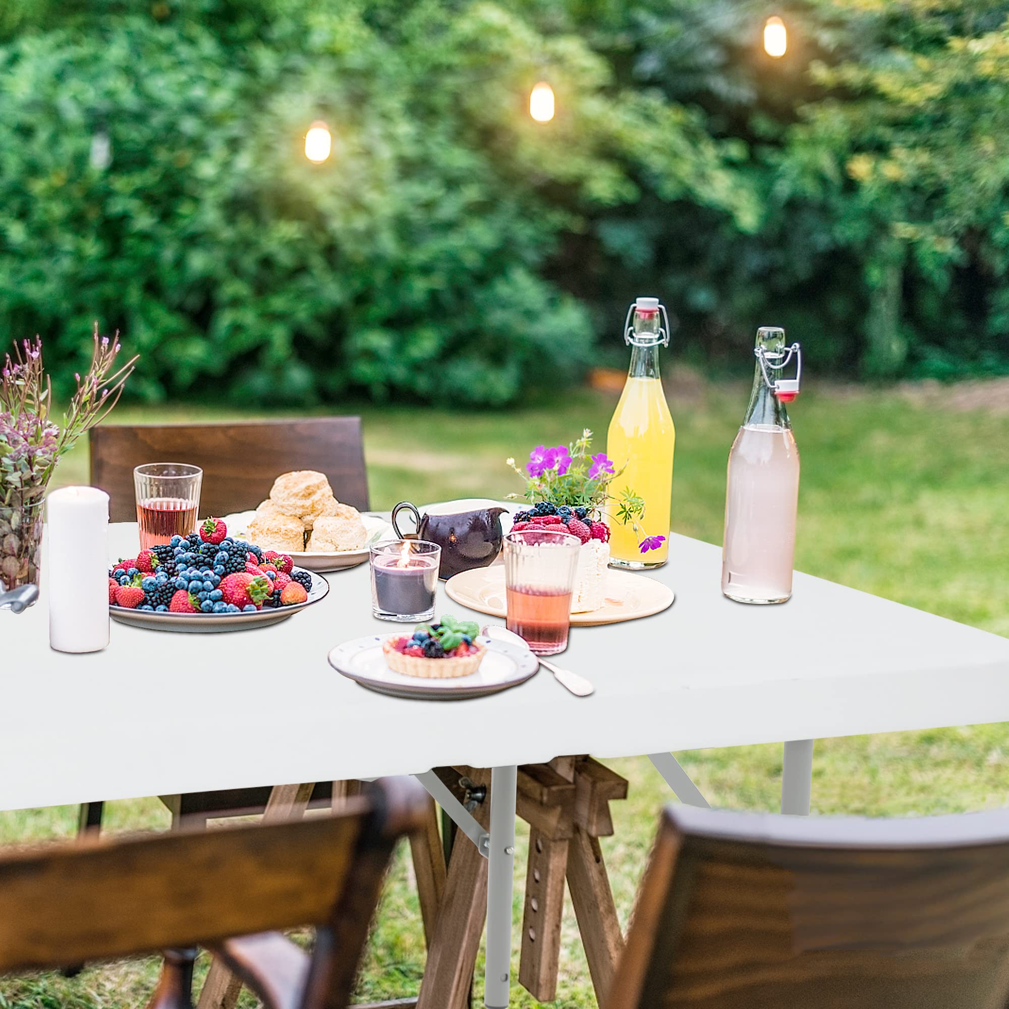 Amazon.com : 6ft Folding Table Portable Plastic Outdoor